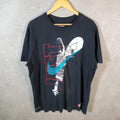 Vintage Nike Just Do It Dri Fit T Shirt Men’s XL Black Swoosh Athletic