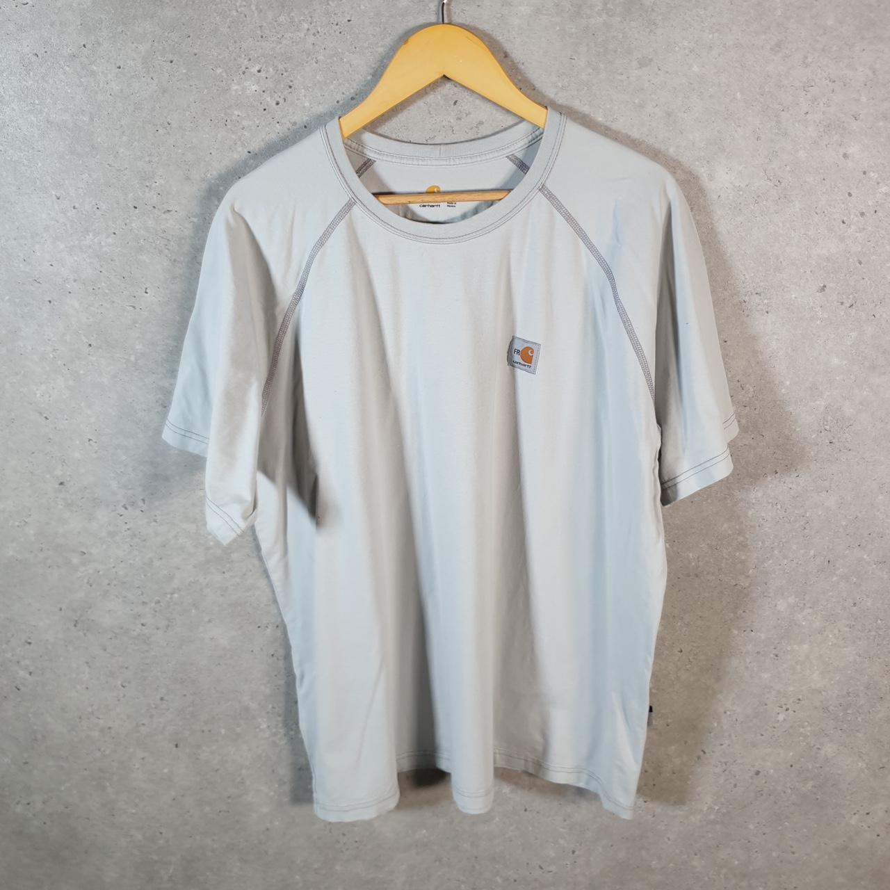 Vintage Carhartt Pocket T Shirt Men’s Large Grey Workwear Chore Utility Relaxed Fit C9292