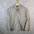 Vintage Gap Hoodie Womens Small Grey Y2K Full Zip Logo