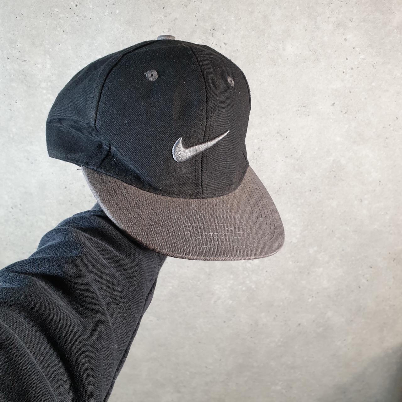 Vintage Nike Swoosh Adjustable Cap Men’s USA Spellout Athletic Sports C8554