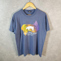 Vintage Fruit of the Loom World Pork Expo 1996 Iowa USA Single Stitch T Shirt Men’s Large Blue