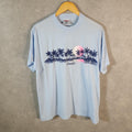 Vintage Sof Tee TeeJays Hawaii Sunset 90s Single Stitch T Shirt Men’s Large Blue C8789
