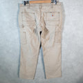 Vintage Carhartt Carpenter Trousers Womens W34 L30 Brown Original Fit Workwear USA
