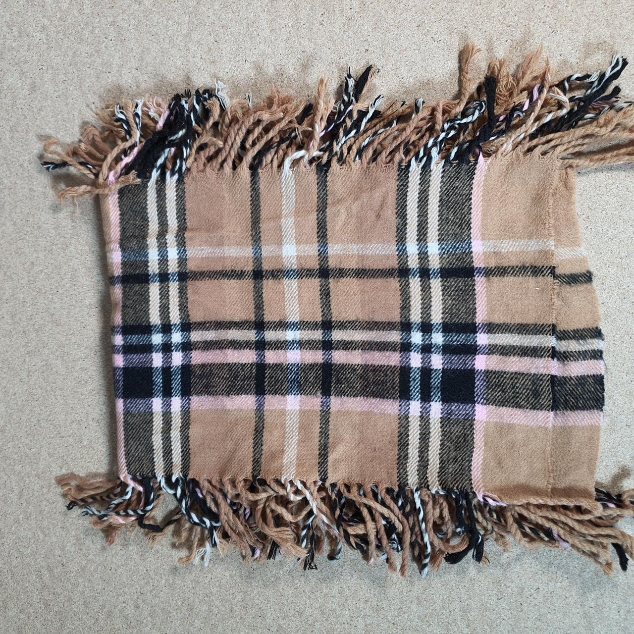Tartan Nova Check Checkered Scarf