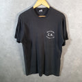 Vintage Fruit of the Loom 1991 Wendell’s Lounge Hall USA Single Stitch T Shirt Men’s Large Black