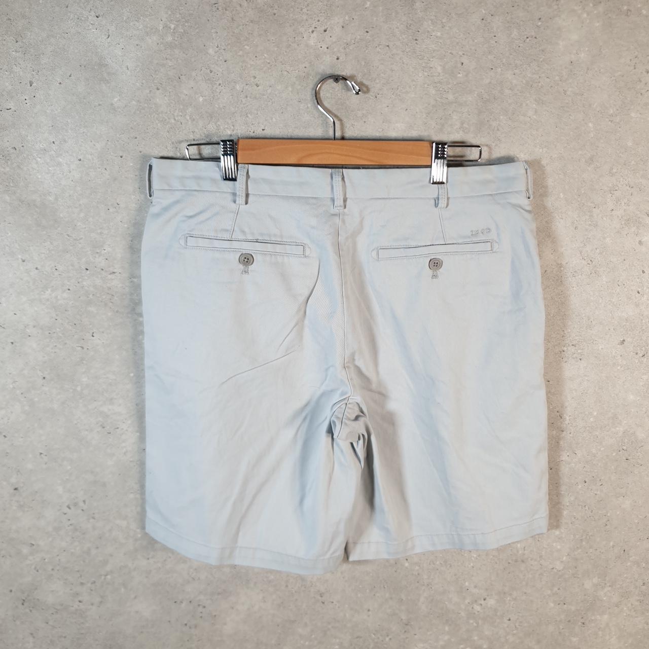 Vintage Izod Shorts Jorts Cargo Men’s W34 Beige Baggy Cotton