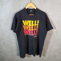 Vintage Fruit of the Loom Vought aircraft Company 90s USA Single Stitch T Shirt Men’s Large Black C9538