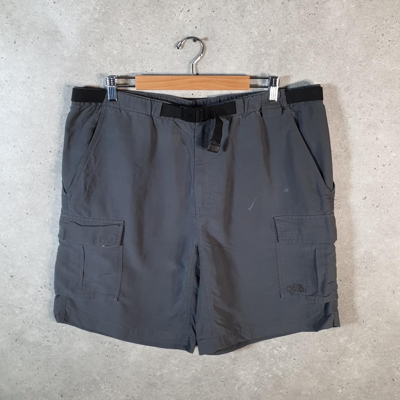 Vintage The North Face TNF Shorts Jorts Chino Cargo Men’s XL Grey Baggy