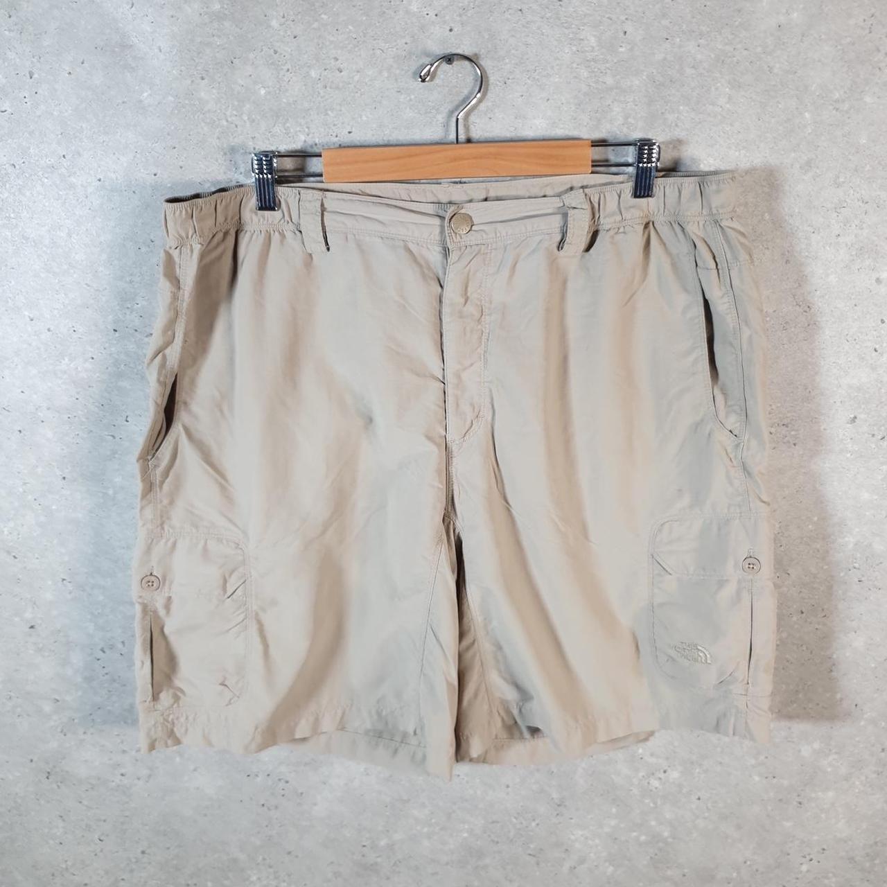 Vintage The North Face TNF Shorts Jorts Chino Cargo Men’s XL Brown Baggy Cotton