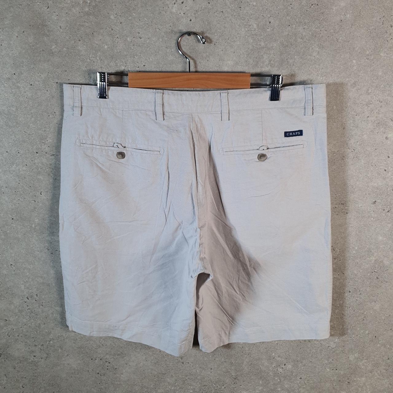 Vintage Chaps Ralph Lauren Polo Shorts Jorts Cargo Men’s W38 Grey Baggy Cotton A4447