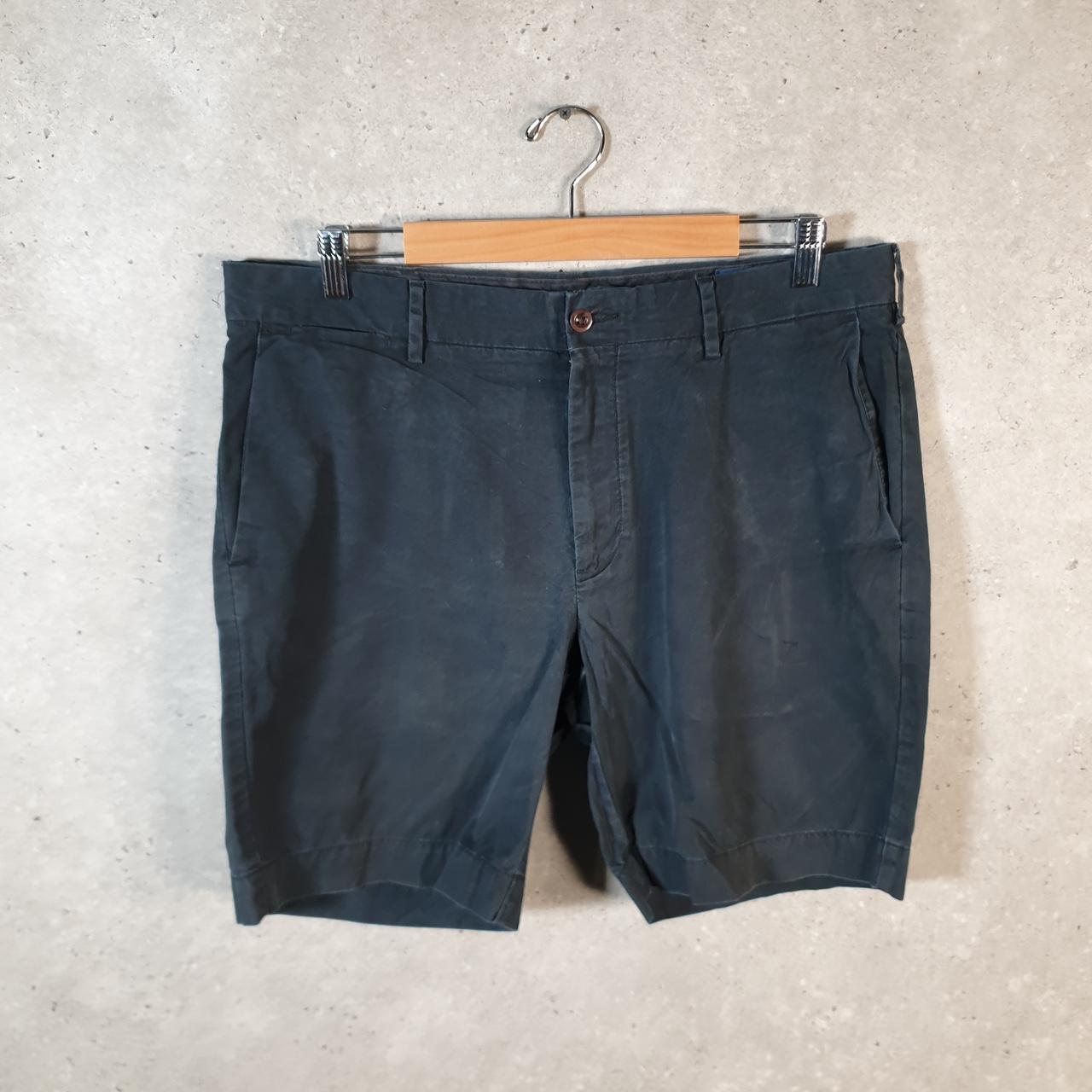 Vintage Ralph Lauren Polo Shorts Jorts Chino Cargo Men’s W36 Black Baggy Cotton