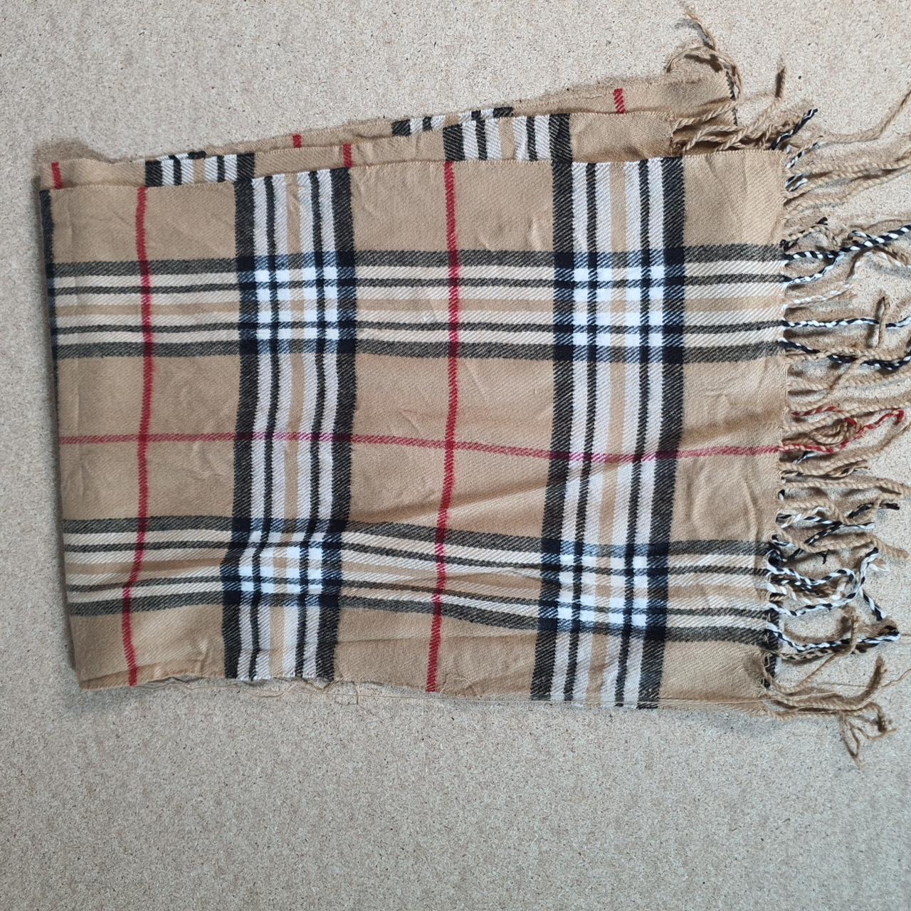 Cashmere Tartan Nova Check Checkered Scarf