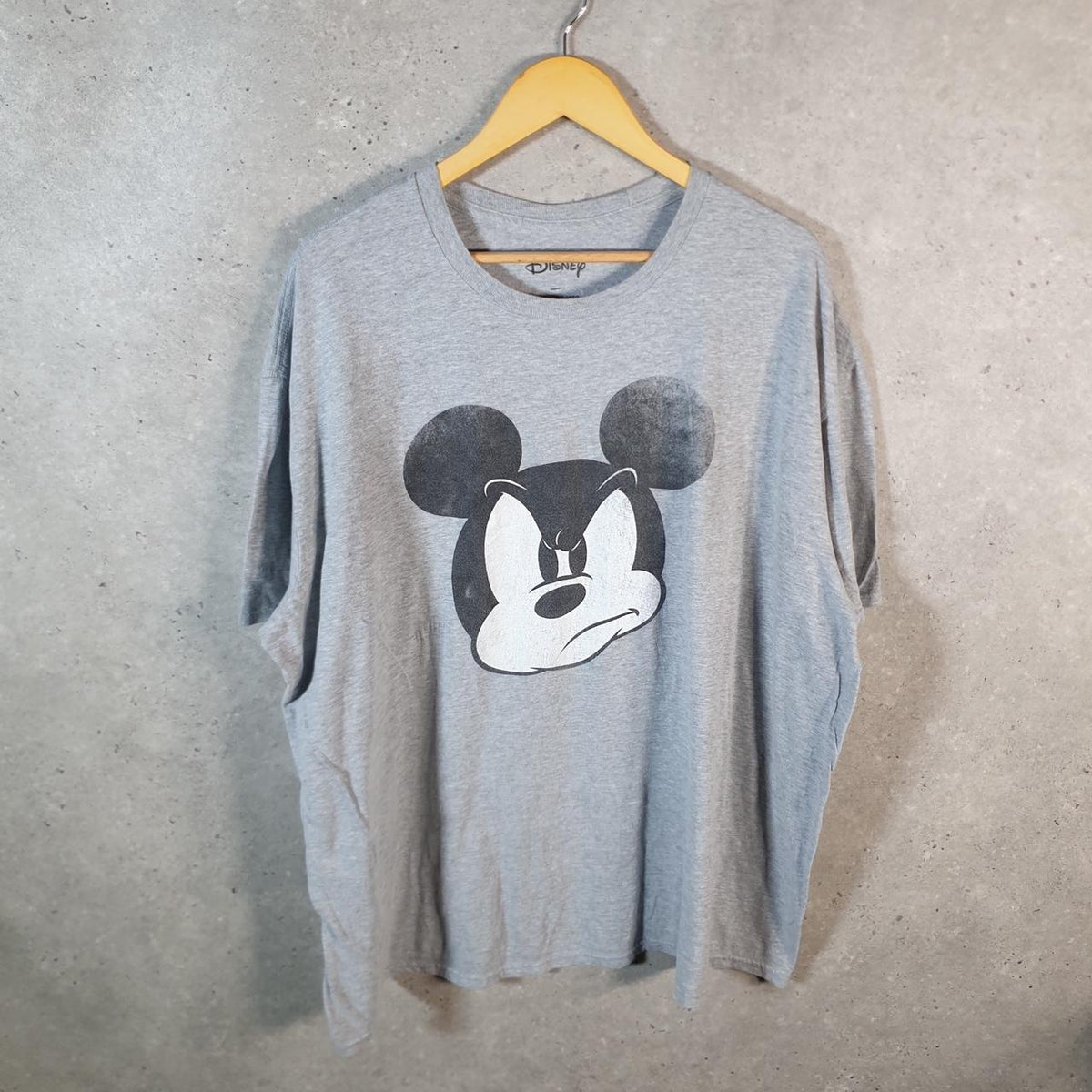 Vintage Disney Land Mickey Mouse T Shirt Shirt Men’s  3XL Grey Graphic Cartoon C9941