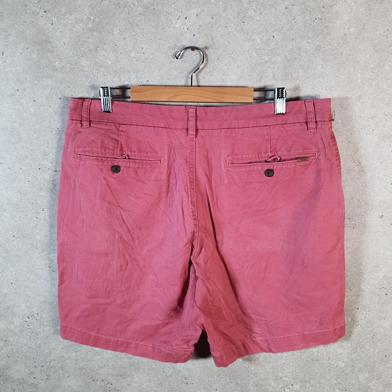 Vintage Chaps Ralph Lauren Polo Shorts Jorts Cargo Men’s W36 Pink Baggy Cotton A4322