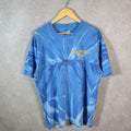 Vintage Hanes San Antonio Texas 90s USA Single Stitch T Shirt Men’s XL Blue C9449