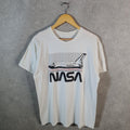 Vintage Creative Empire NASA T Shirt Men’s Large White Logo Graphic Spellout