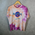 Vintage Hard Rock Cafe Dallas 90s USA Single Stitch T Shirt Men’s Large Tie Dye C9658