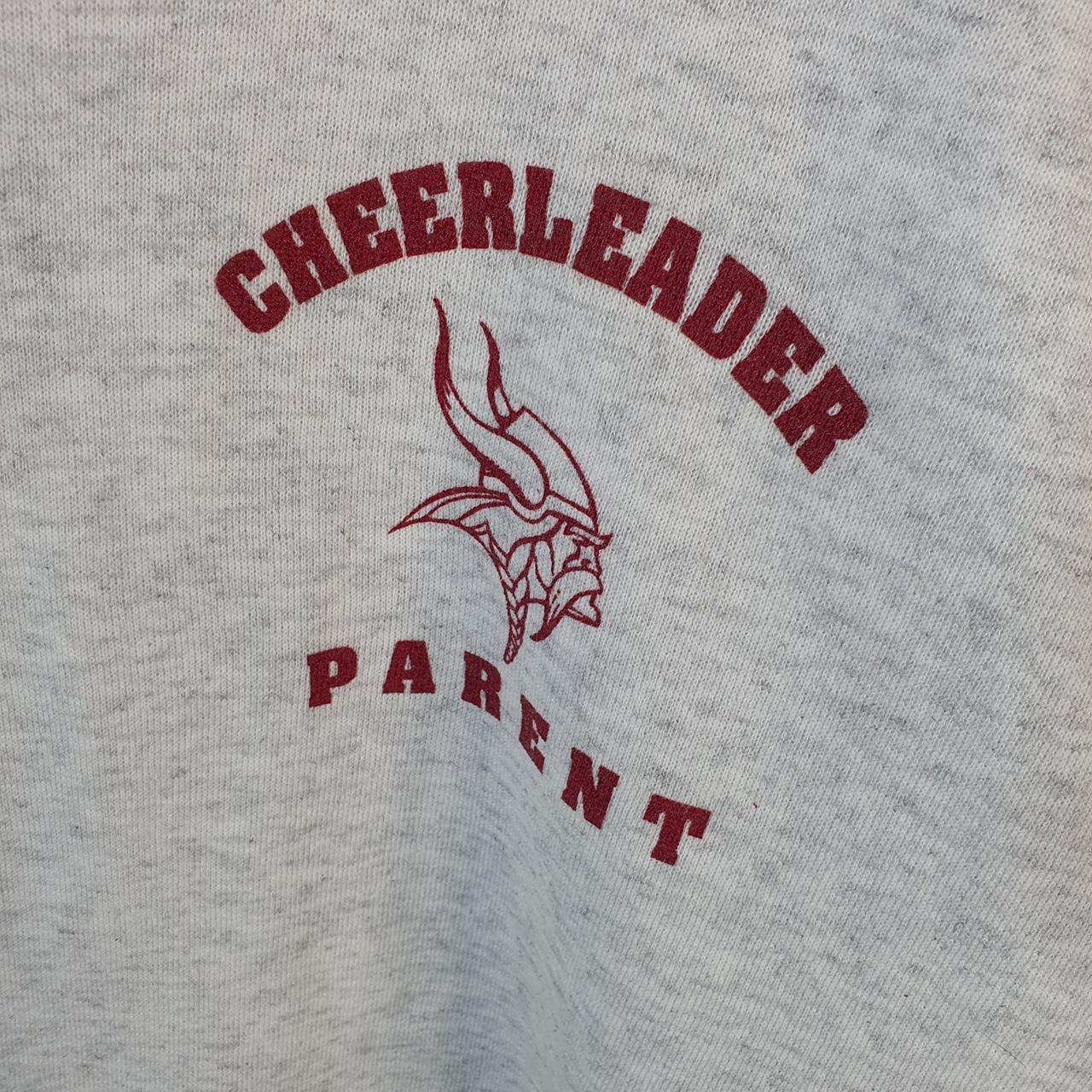 Vintage Lee Heavyweight Sweatshirt Men’s XL Grey Cheerleader Parent Baggy