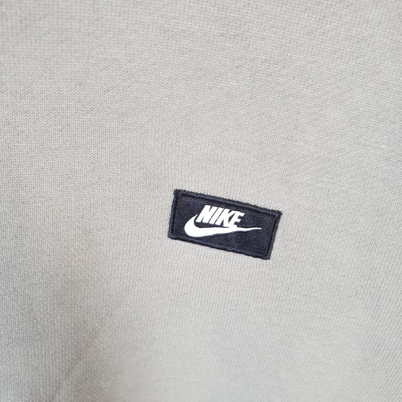 Vintage Nike Club Sweatshirt Mens Large Grey Swoosh Y2K Pullover Embroidered Logo