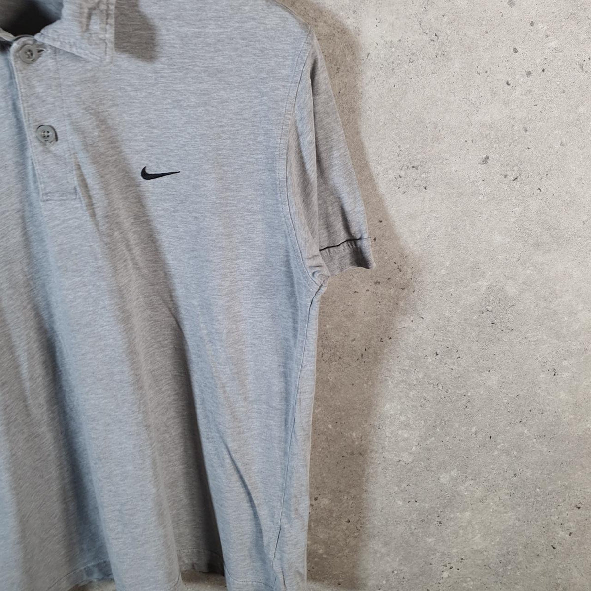 Vintage Nike 90s USA Golf Polo Shirt Men’s Medium Grey Embroidered Logo