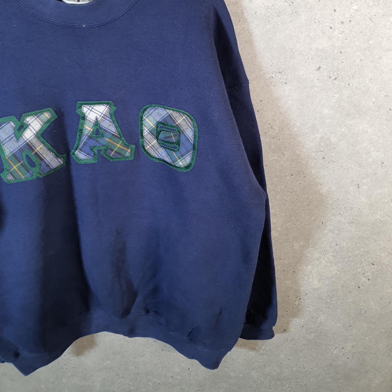 Vintage Lee Cotton Ultraweight Sweatshirt Men’s Large Navy Blue USA KAO Pullover