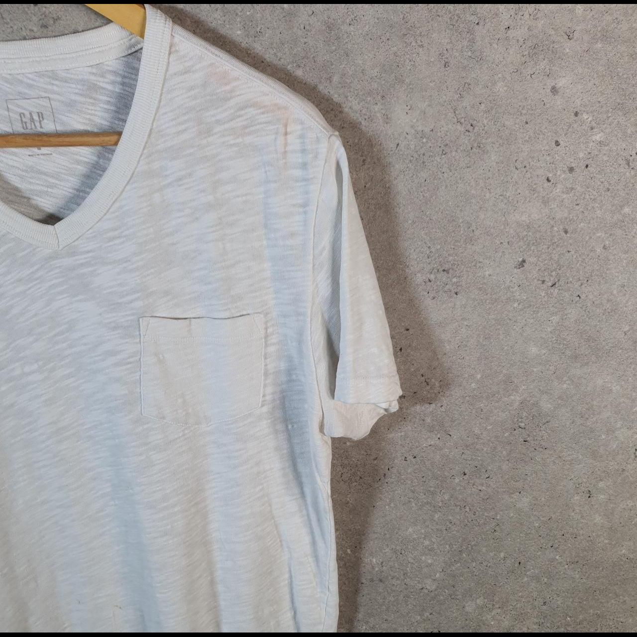 Vintage Gap T Shirt Men’s Medium Grey Standard Fit Casual Blank