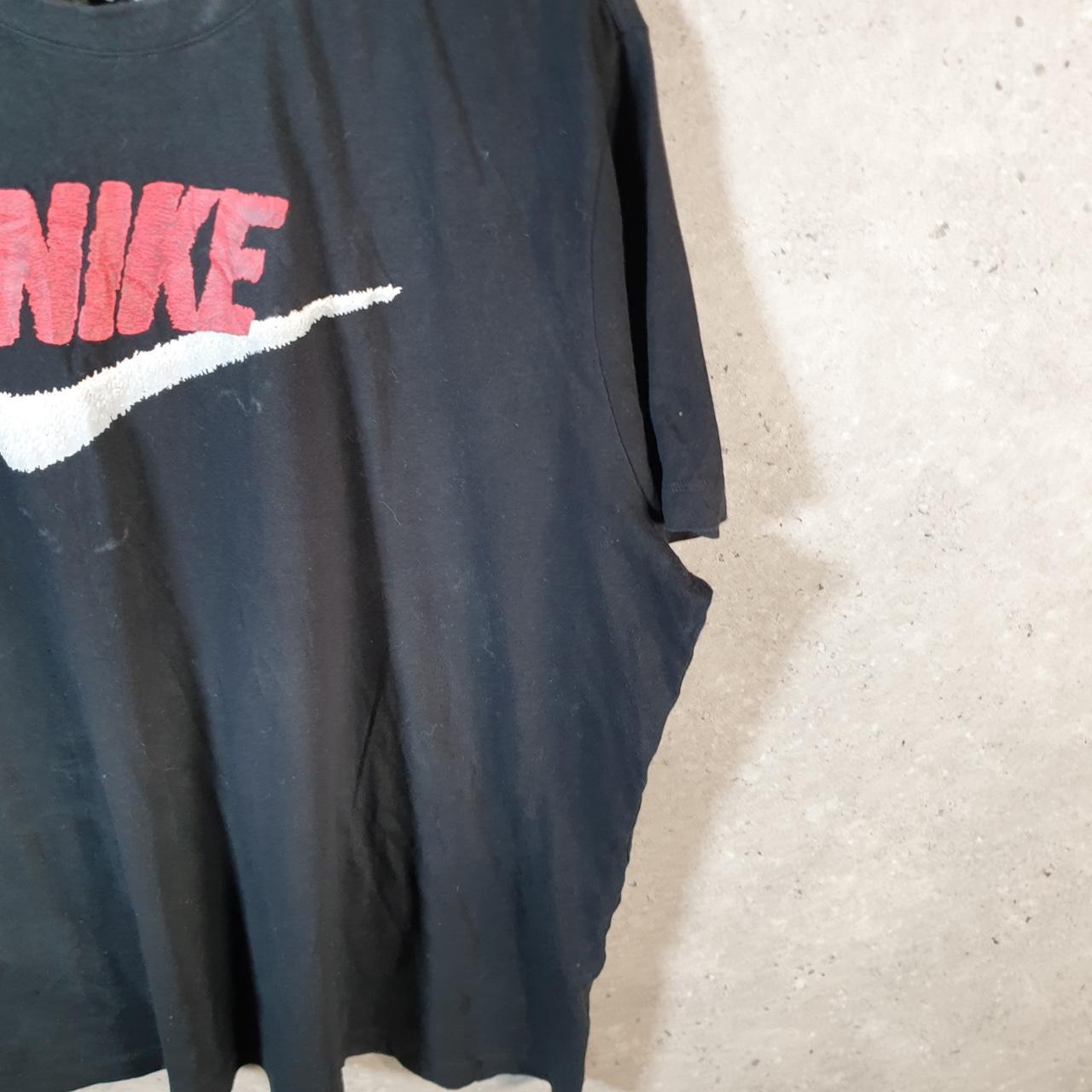 Vintage Nike Spellout Club T Shirt Men’s XL Black Swoosh Athletic