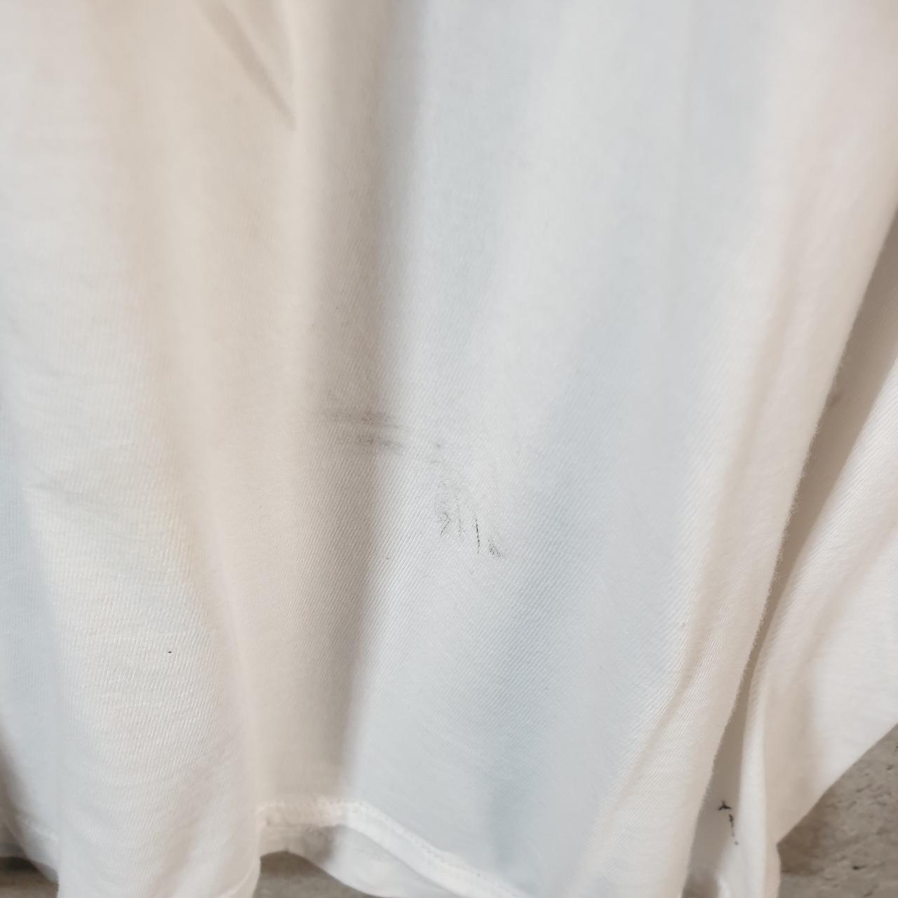 Vintage Calvin Klein Spellout Blank T Shirt Men’s XL White Casual Sports