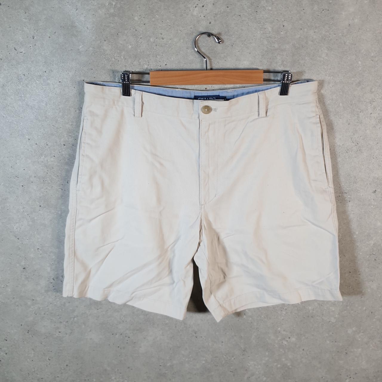 Vintage Chaps Ralph Lauren Polo Shorts Jorts Cargo Men’s W38 Beige Baggy Cotton