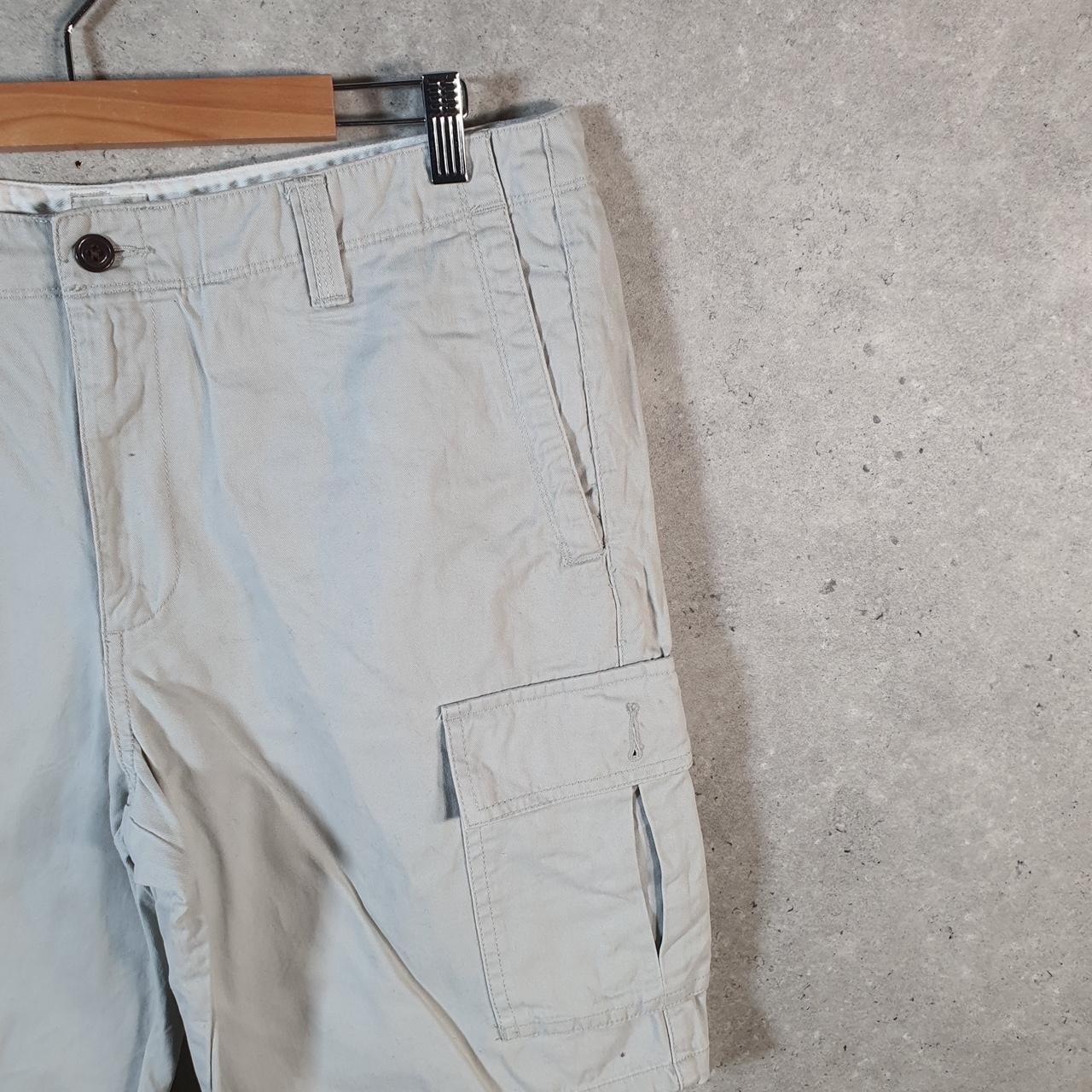 Vintage Dockers Chino Shorts Jorts Cargo Men’s W36 Beige Baggy Cotton A4405