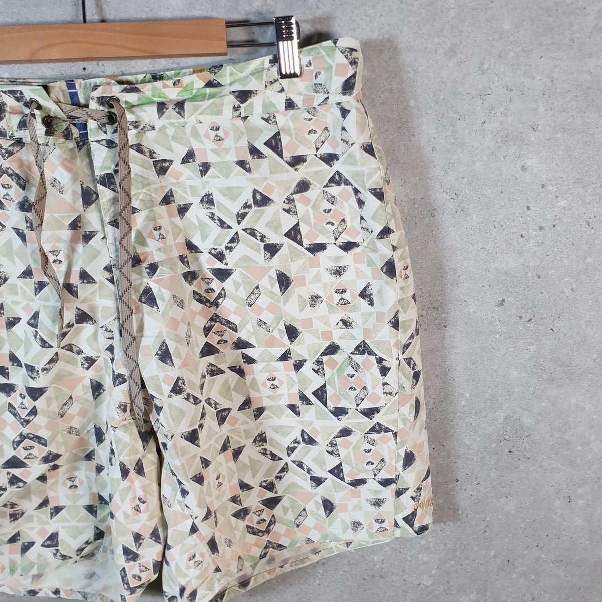 Vintage Patagonia Baggies Shorts Jorts Cargo Mens W36 Fishing All Over Print Cotton A4785