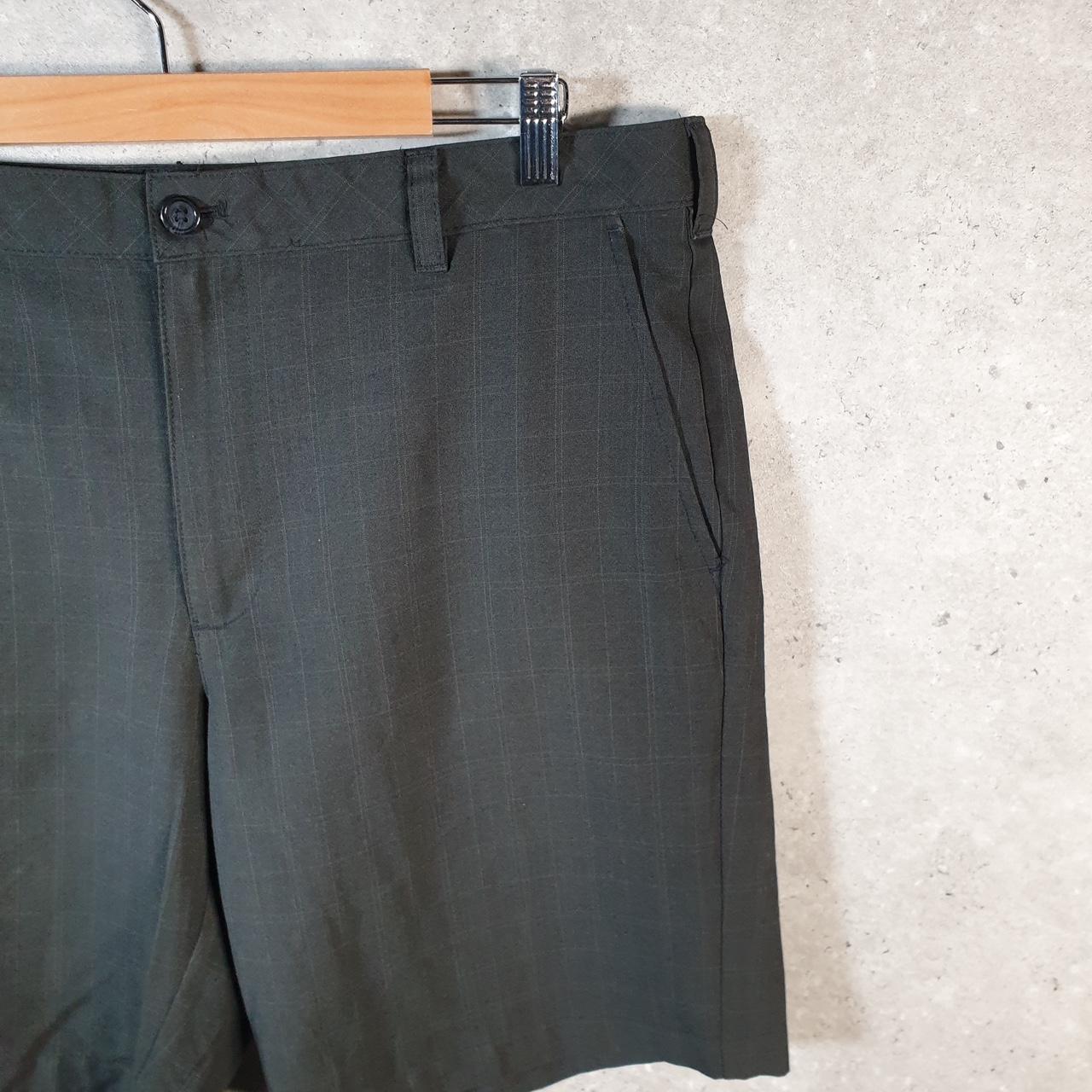 Vintage Izod Golf Chino Shorts Jorts Cargo Men’s W36 Black Baggy Cotton