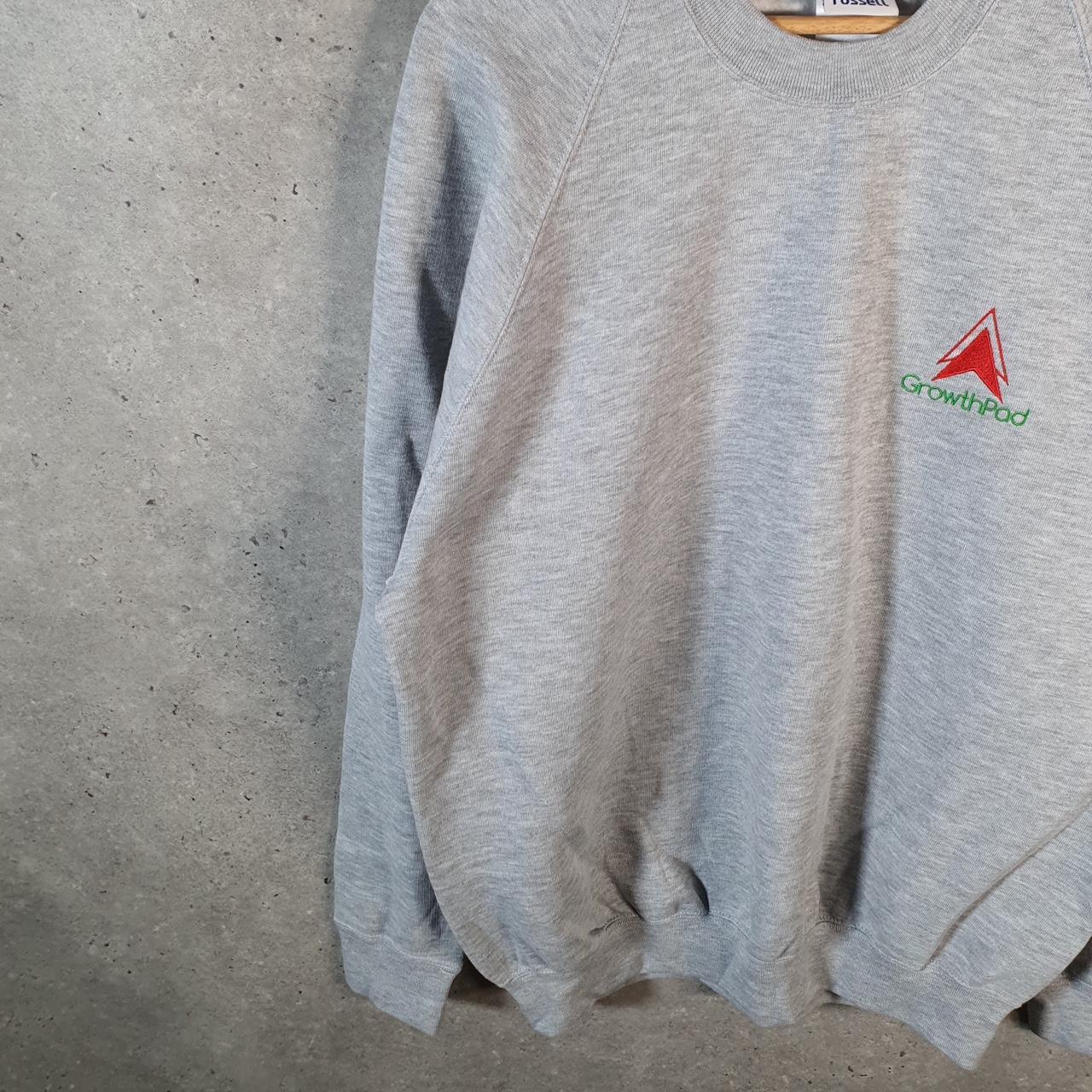 Vintage Russell Athletic GrowthPad USA Sweatshirt Men’s XL Grey Pullover