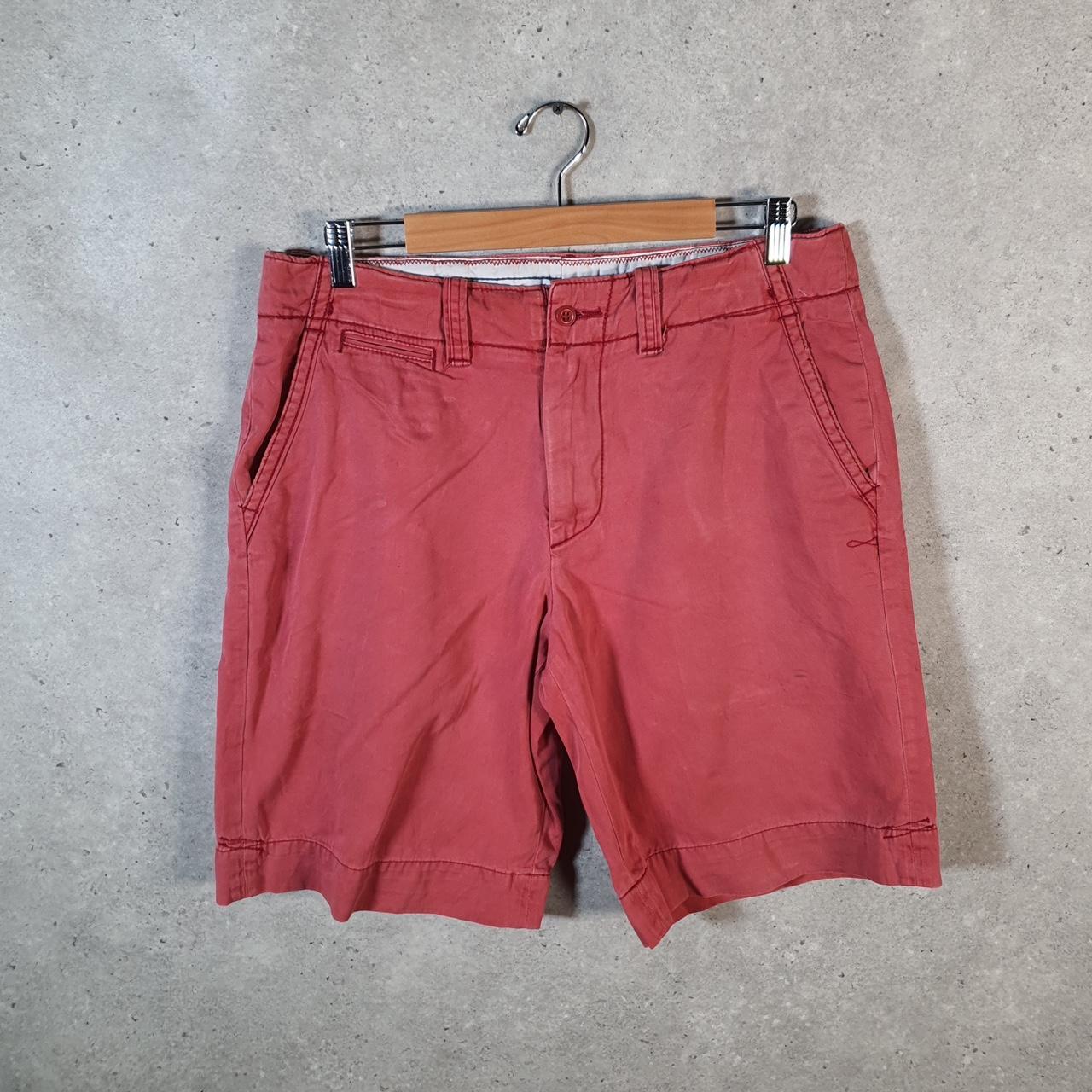 Vintage Ralph Lauren Polo Shorts Jorts Chino Cargo Men’s W32 Pink Baggy Cotton