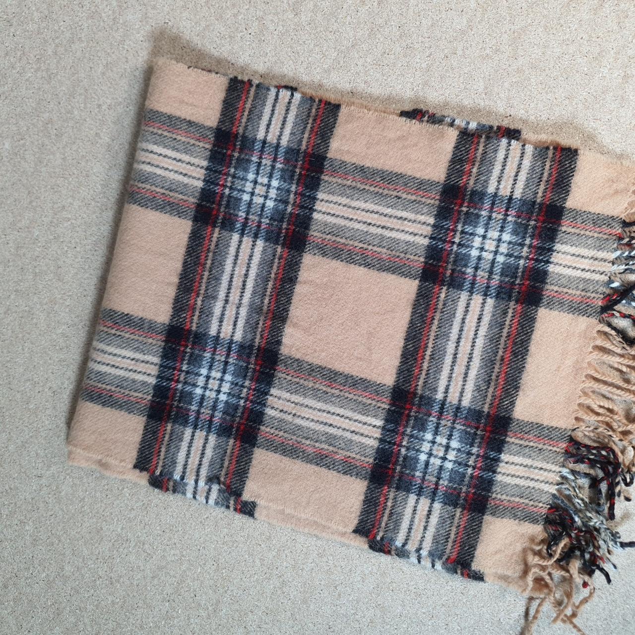Tartan Nova Check Checkered Scarf
