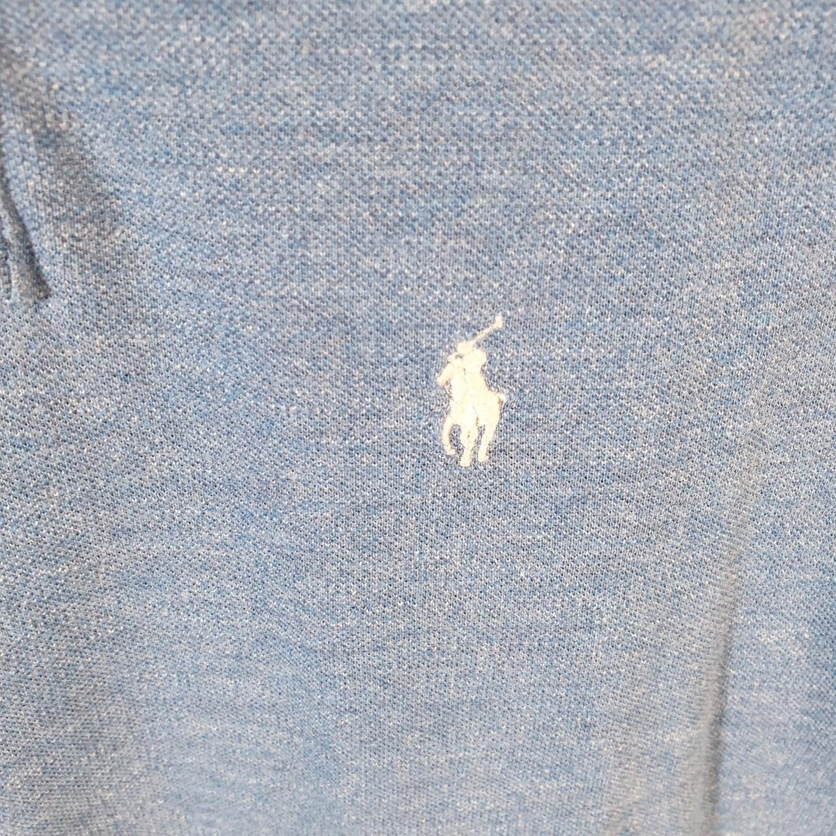 Vintage Ralph Lauren Polo Shirt Men’s Small Blue Custom Fit Embroidered Pony
