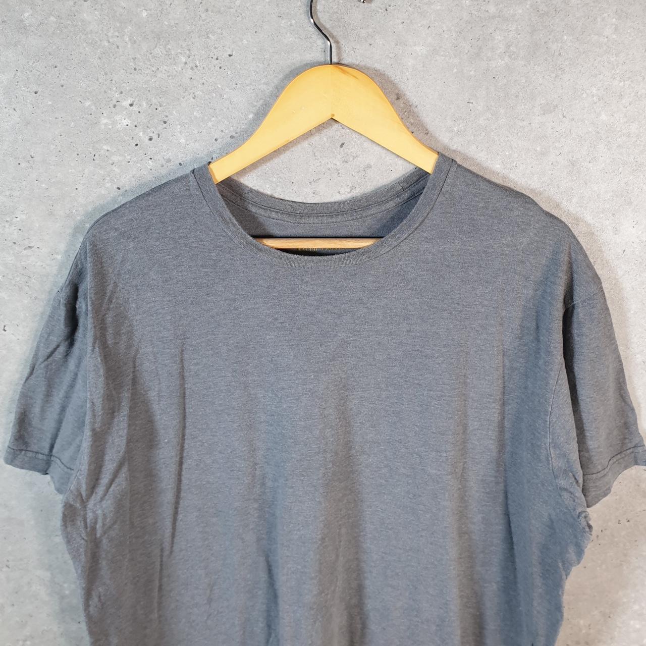 Vintage Ralph Lauren Polo T Shirt Men’s Large Grey Embroidered Classic Fit Pony C8624