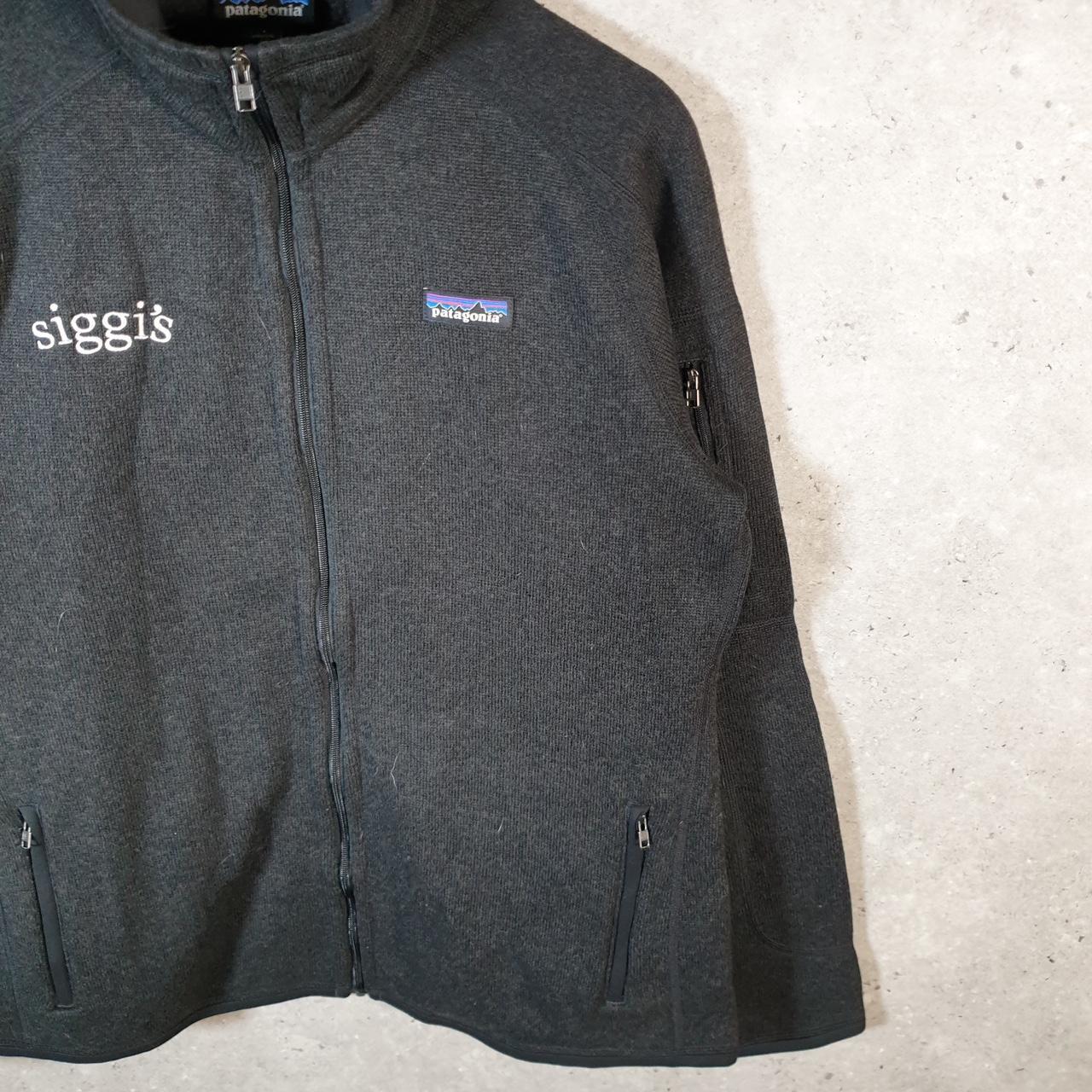 Vintage Patagonia Better Sweater Full Zip Fleece Sweatshirt Womens Large Black
