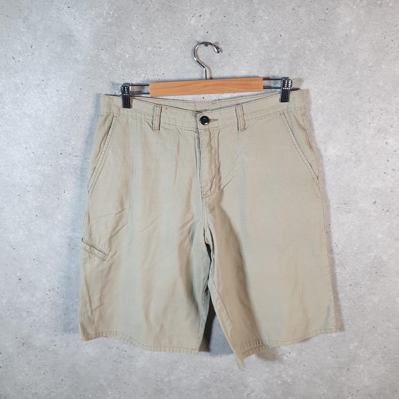 Vintage Dickies Baggy Chino Shorts Jorts Cargo Mens W32 Brown Loose Fit
