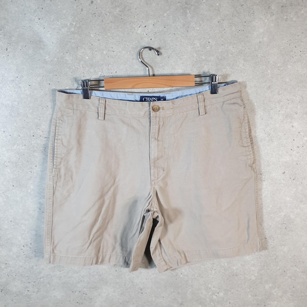 Vintage Chaps Ralph Lauren Polo Shorts Jorts Cargo Men’s W38 Brown Baggy Cotton
