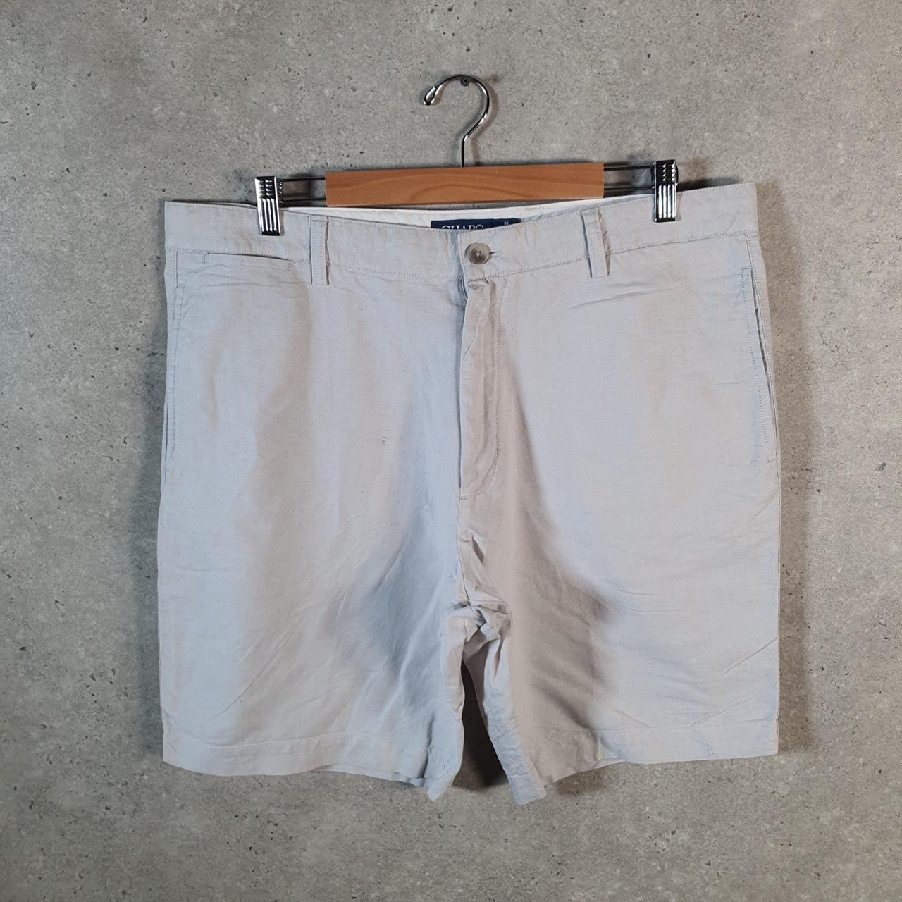 Vintage Chaps Ralph Lauren Polo Shorts Jorts Cargo Men’s W38 Grey Baggy Cotton A4447