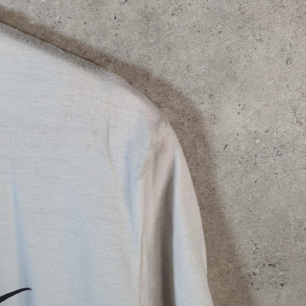 Vintage Nike Spellout T Shirt Men’s Large White Logo Swoosh Athletic