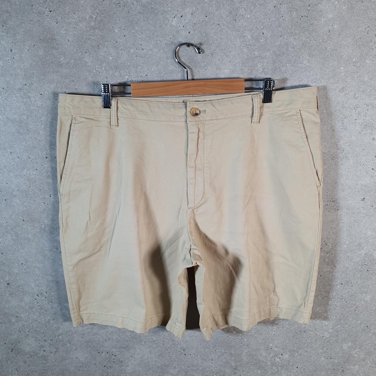 Vintage Izod Golf Chino Shorts Jorts Cargo Men’s W40 Brown Baggy Cotton A4439