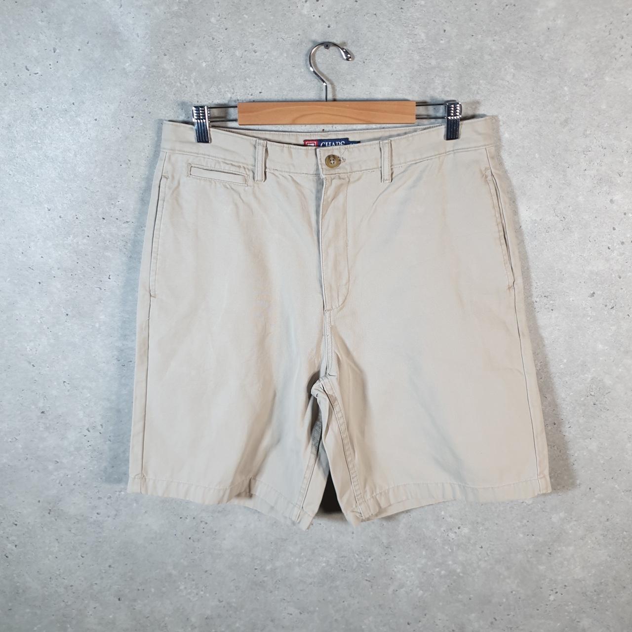 Vintage Chaps Ralph Lauren Shorts Jorts Cargo Men’s W33 Brown Baggy Cotton