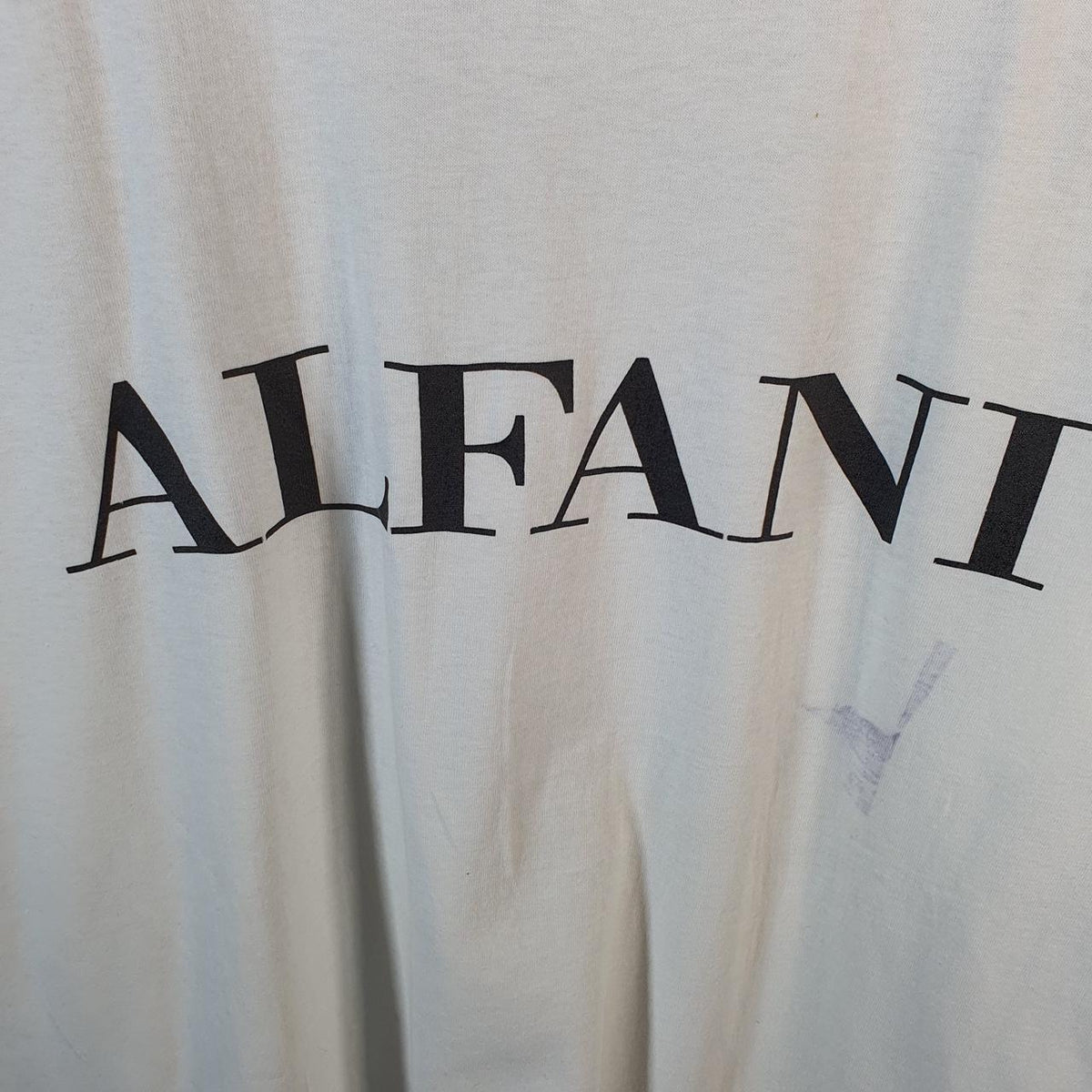 Vintage Sof Tee TeeJays Alfani 90s USA Single Stitch T Shirt Men’s XL White