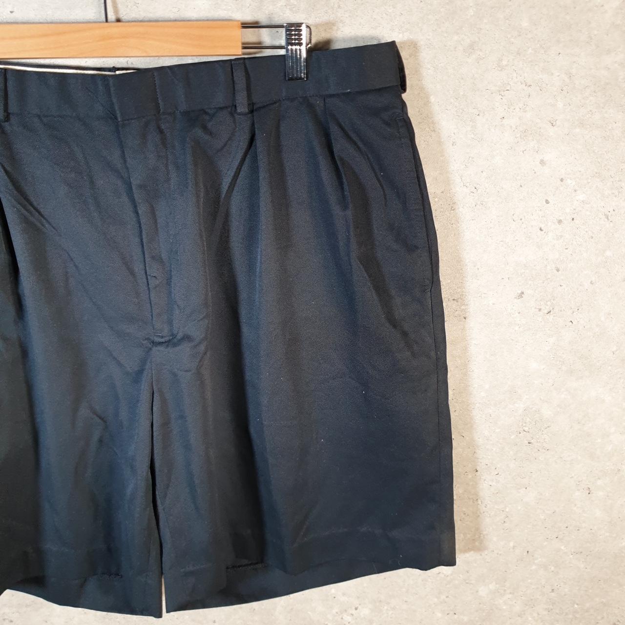 Vintage Ralph Lauren Polo Shorts Jorts Chino Cargo Men’s W40 Navy Blue Baggy Cotton