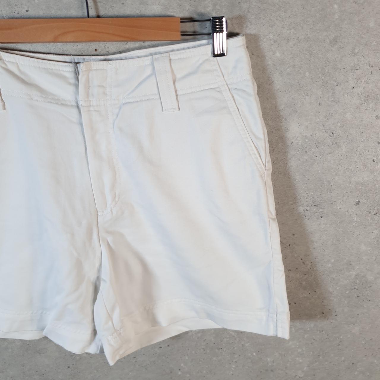 Vintage Dockers Shorts Jorts Cargo Womens W32 White Baggy Cotton
