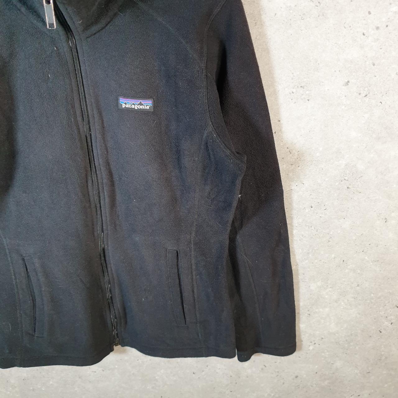 Vintage Patagonia Better Sweater Full Zip Fleece Sweatshirt Womens Medium Black