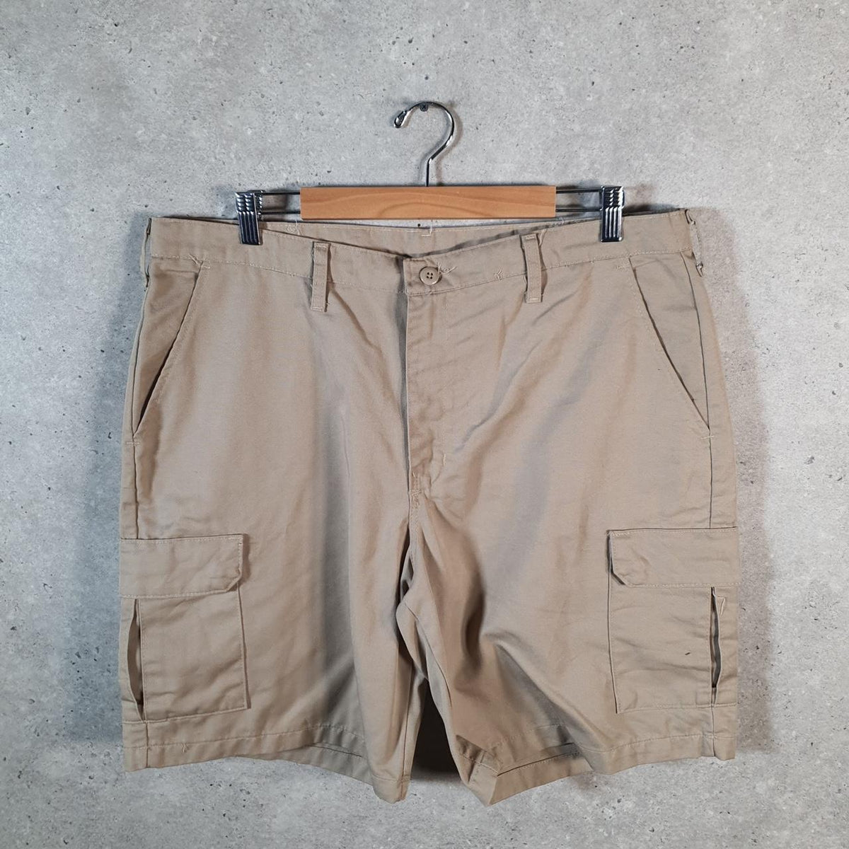 Vintage Red Kap Chino Shorts Jorts Cargo Men’s W38 Brown Baggy Cotton A4453