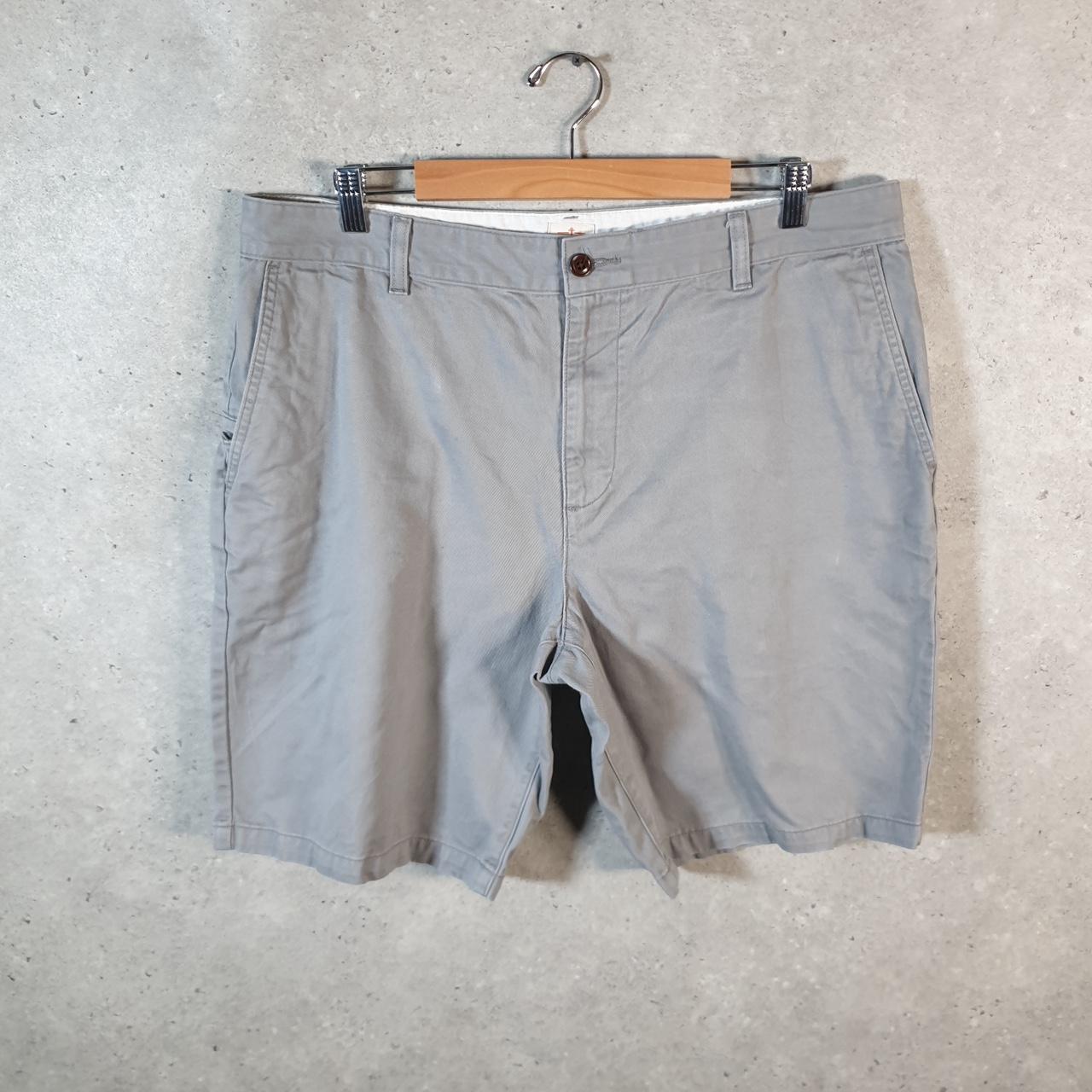 Vintage Dockers Chino Shorts Jorts Cargo Men’s W38 Grey Baggy Cotton